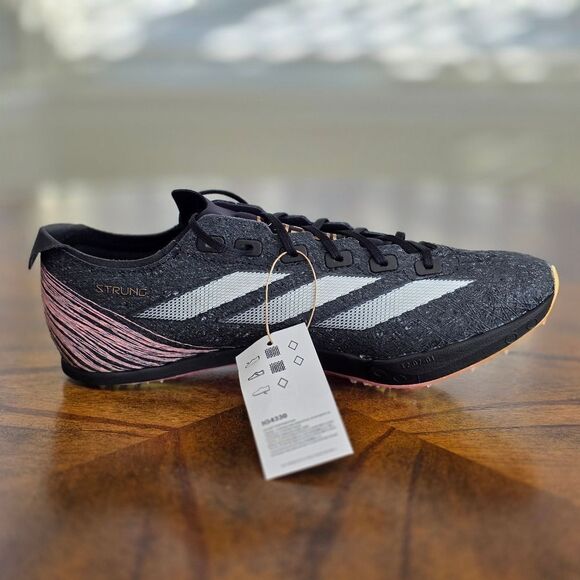 Adidas Adizero Prime SP 3 Strung Track & Field Spikes Men's 9 Black Grey IG4330 - Picture 7 of 16